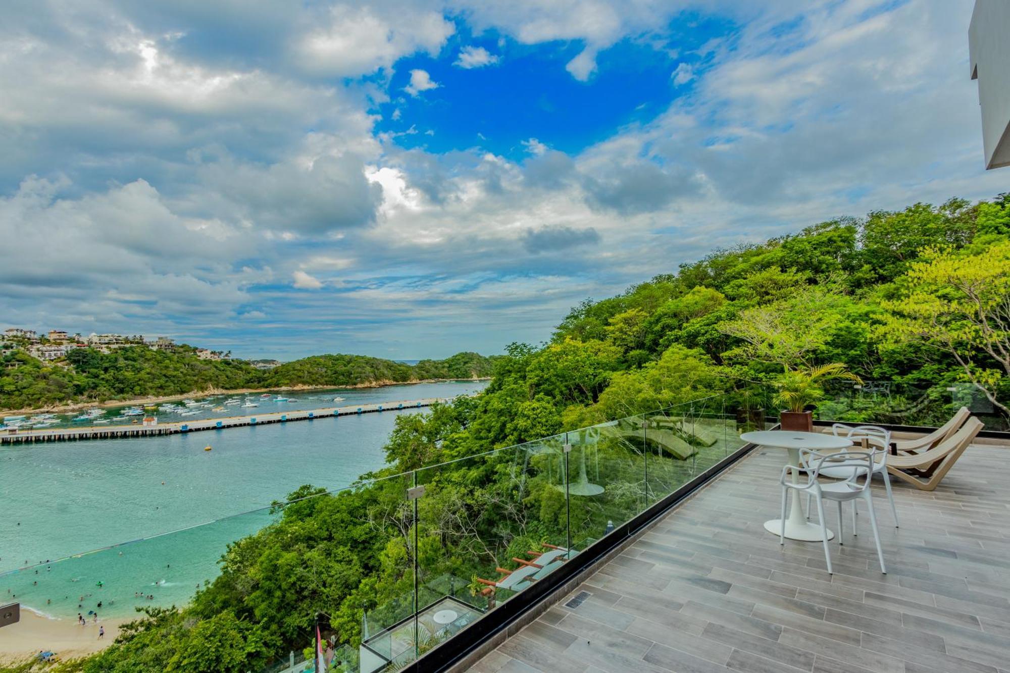 Niru Ocean Suites By Binniguenda Santa Cruz Huatulco Exterior foto